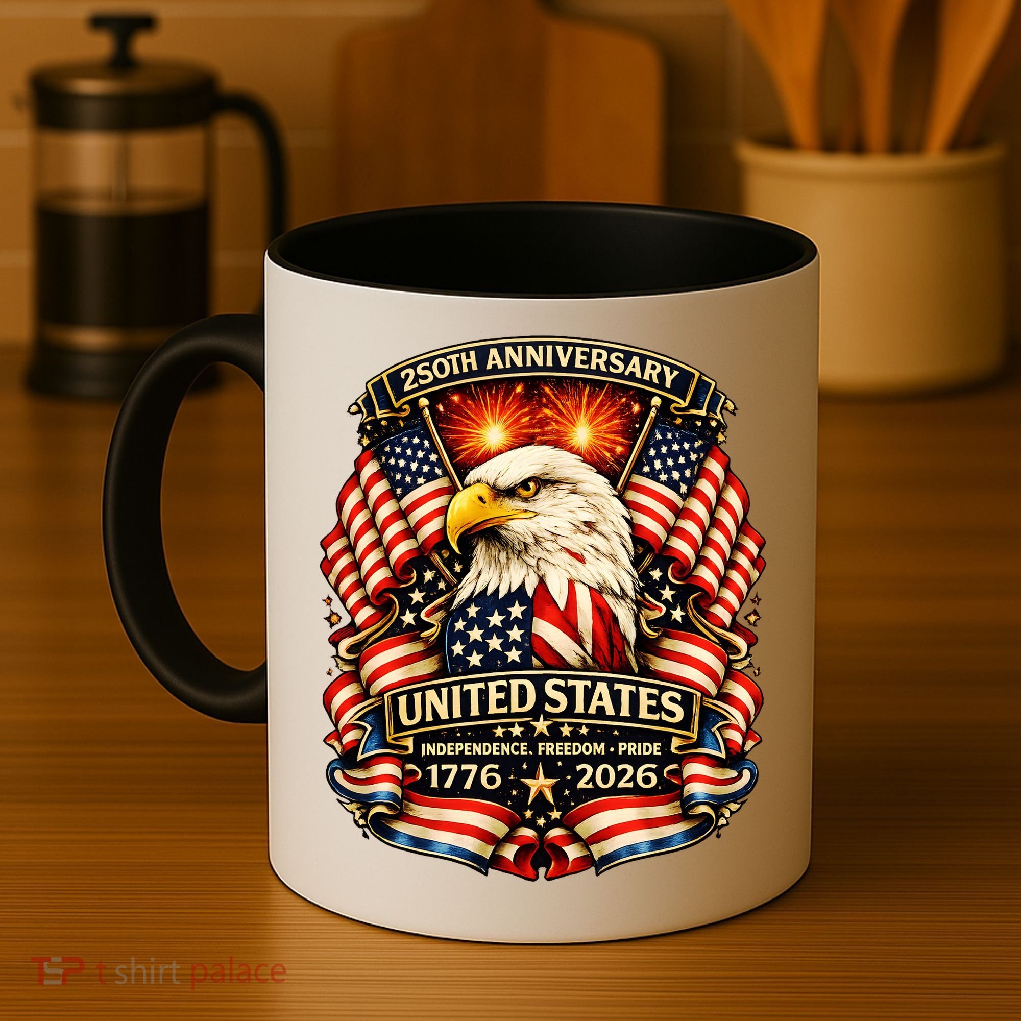 USA Independence 250th Anniversary 1776 2026 Coffee Mug