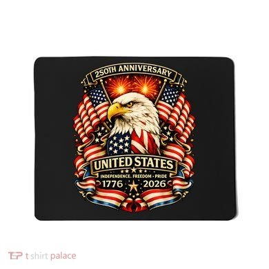 USA Independence 250th Anniversary 1776 2026 Mousepad