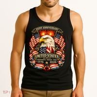 USA Independence 250th Anniversary 1776 2026 Tank Top thumb 3
