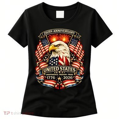 USA Independence 250th Anniversary 1776 2026 Women's T-Shirt