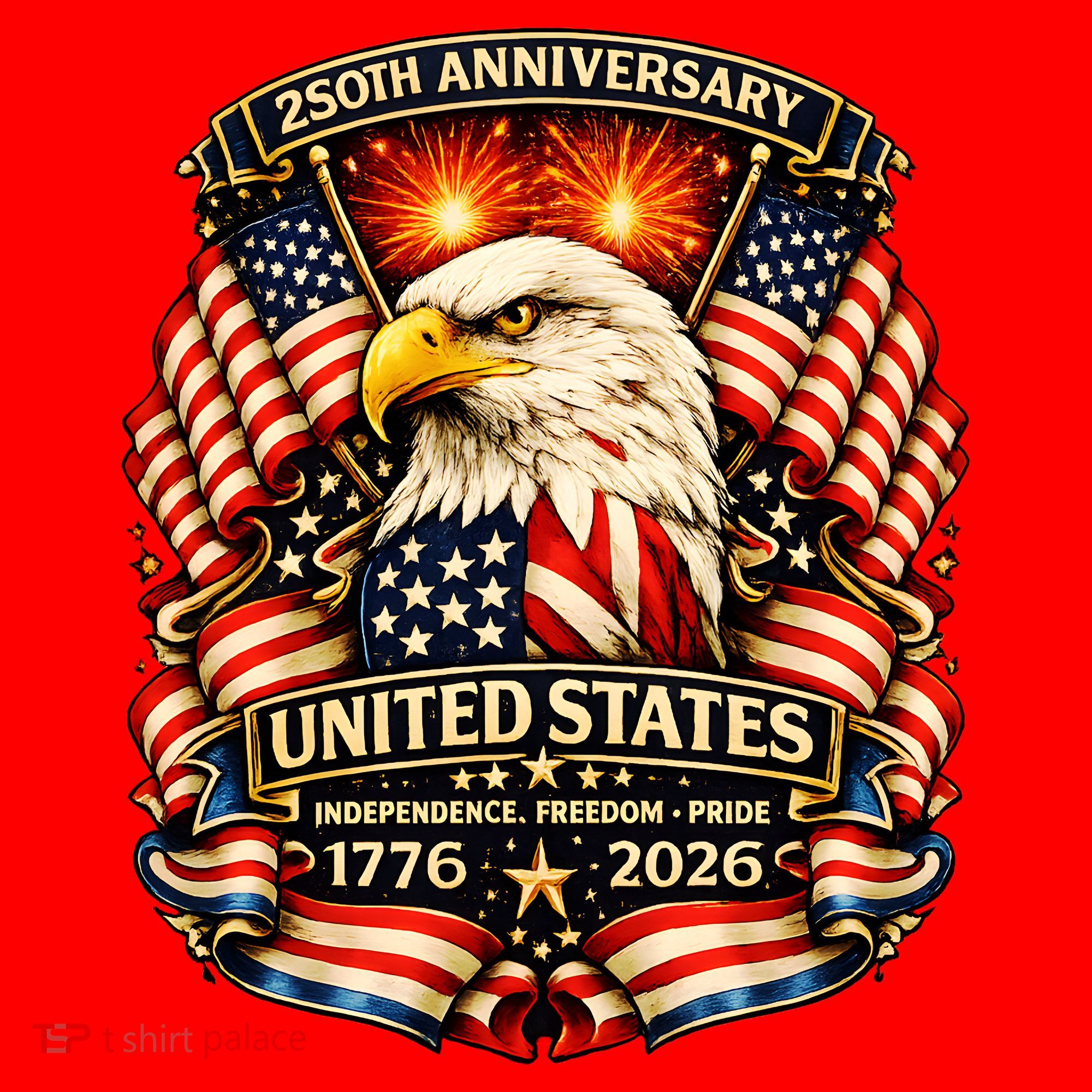 USA Independence 250th Anniversary 1776 2026 Santa Hat