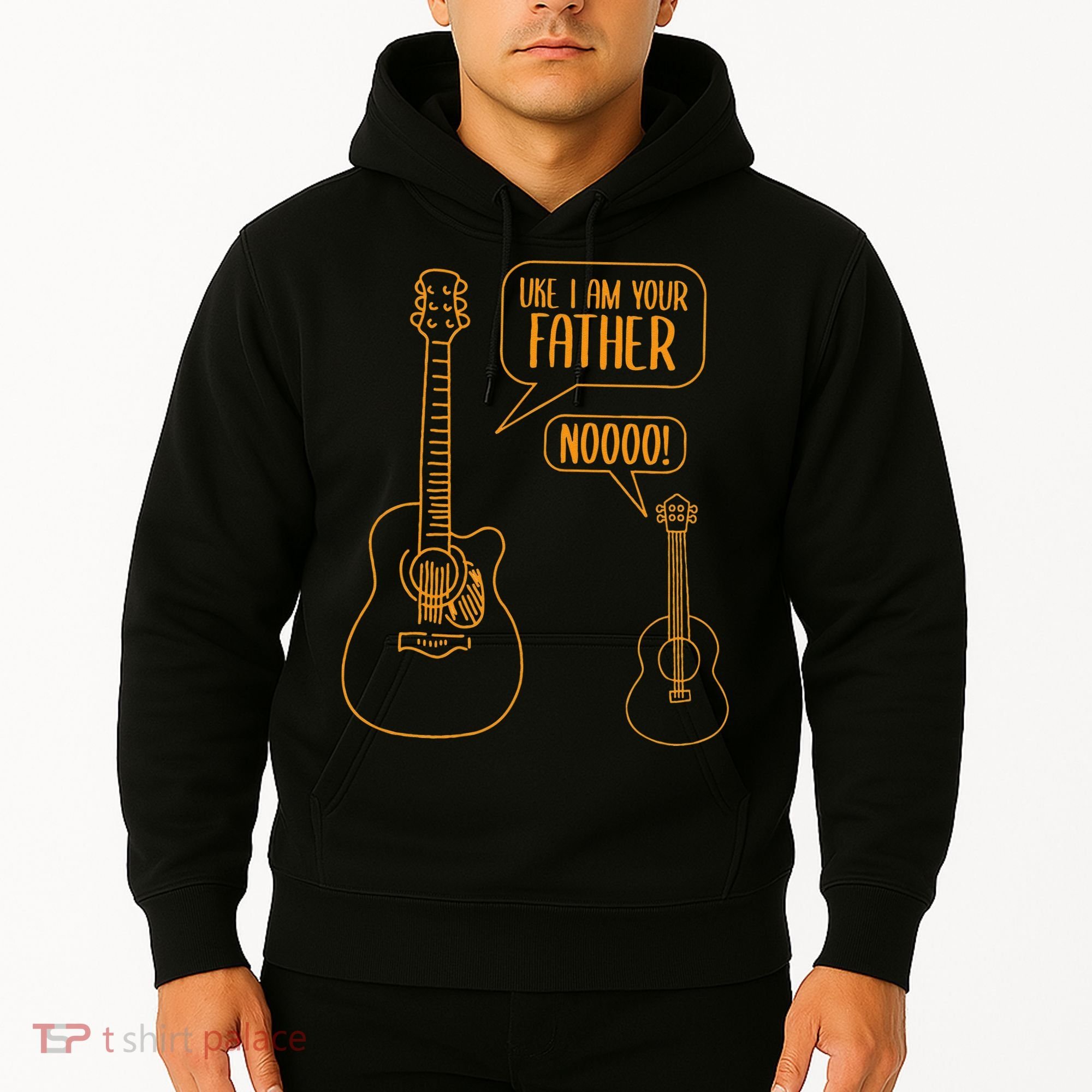 Uke I am Your Father Guitar Ukulele Music Hilarious Hoodie
