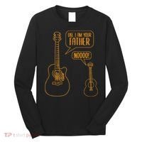 Uke I am Your Father Guitar Ukulele Music Hilarious Long Sleeve Shirt thumb 0