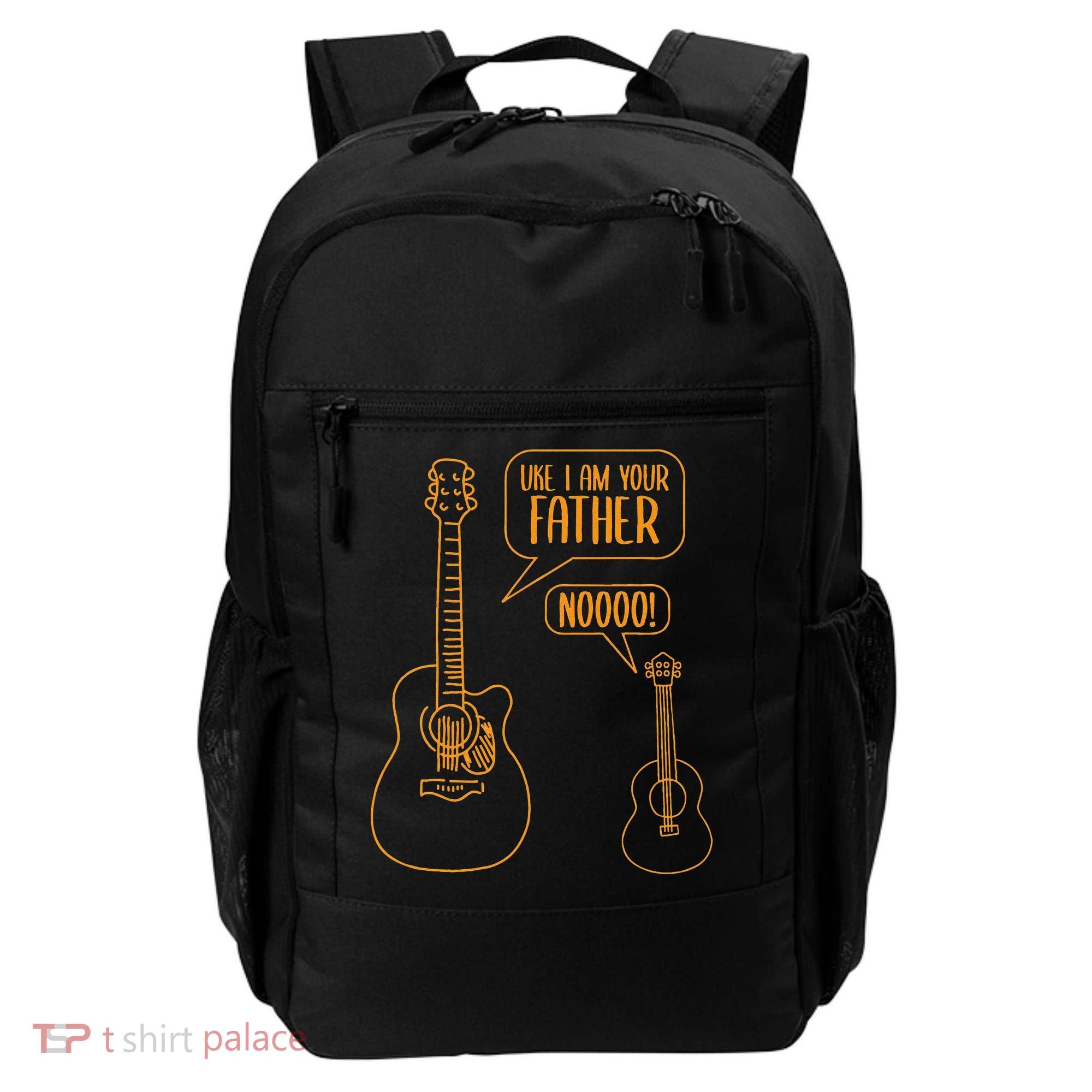 Uke I am Your Father Guitar Ukulele Music Hilarious Backpack