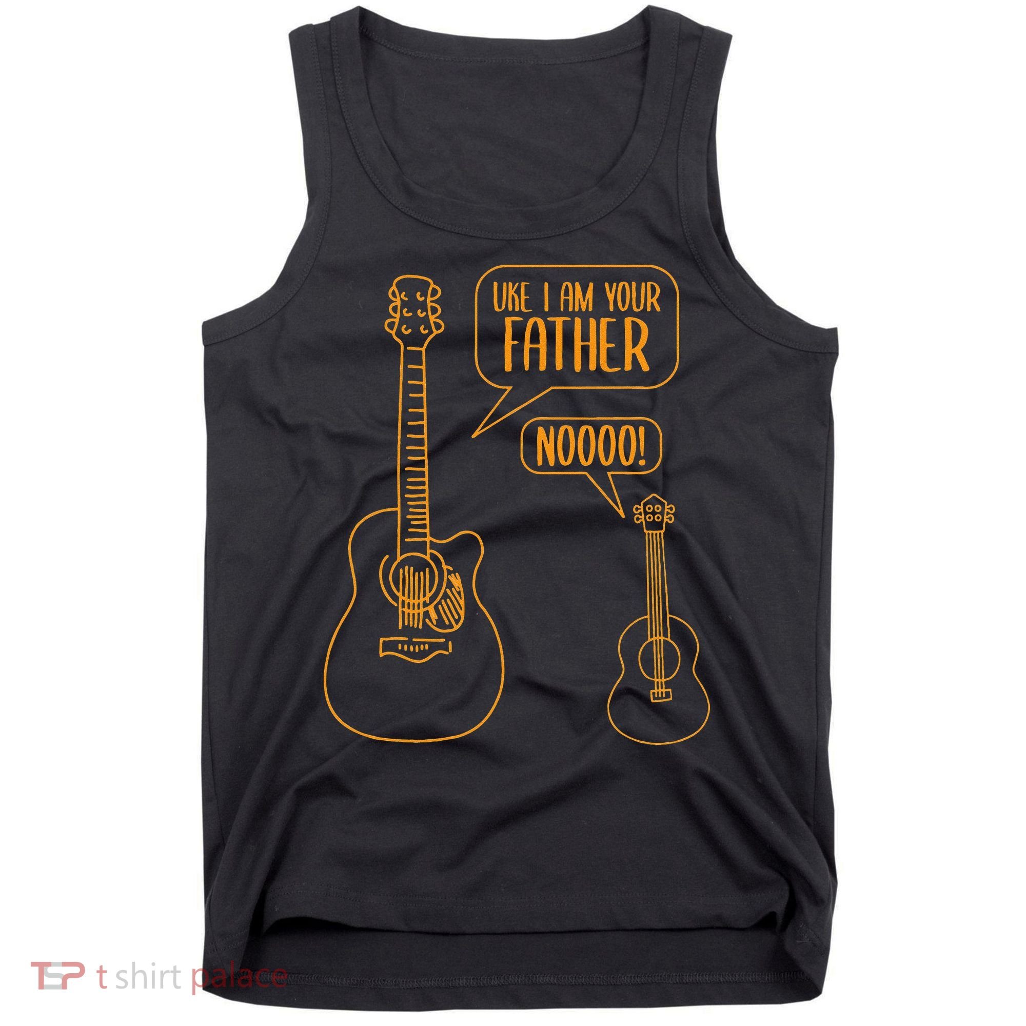 Uke I am Your Father Guitar Ukulele Music Hilarious Tank Top