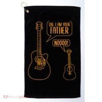 Uke I am Your Father Guitar Ukulele Music Hilarious Golf Towel thumb 0