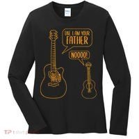 Uke I am Your Father Guitar Ukulele Music Hilarious Women's Long Sleeve Shirt thumb 0