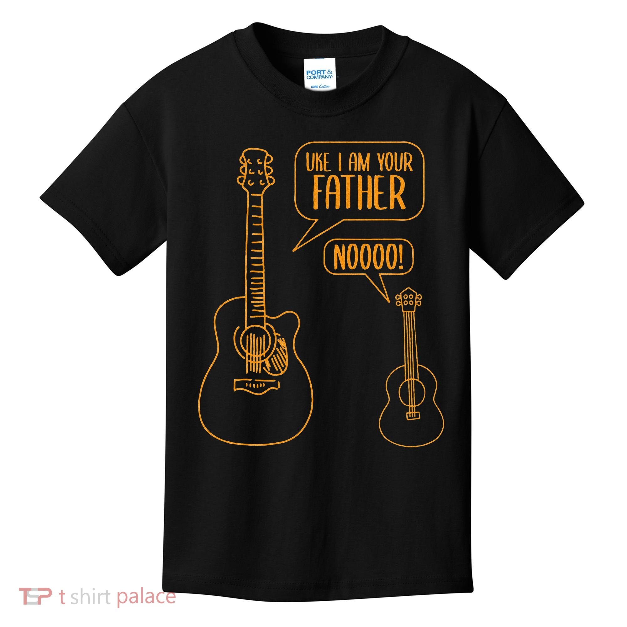 Uke I am Your Father Guitar Ukulele Music Hilarious Kids T-Shirt