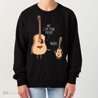 Uke I Am Your Father Ukulele Guitar Music Women's Sweatshirt thumb 0