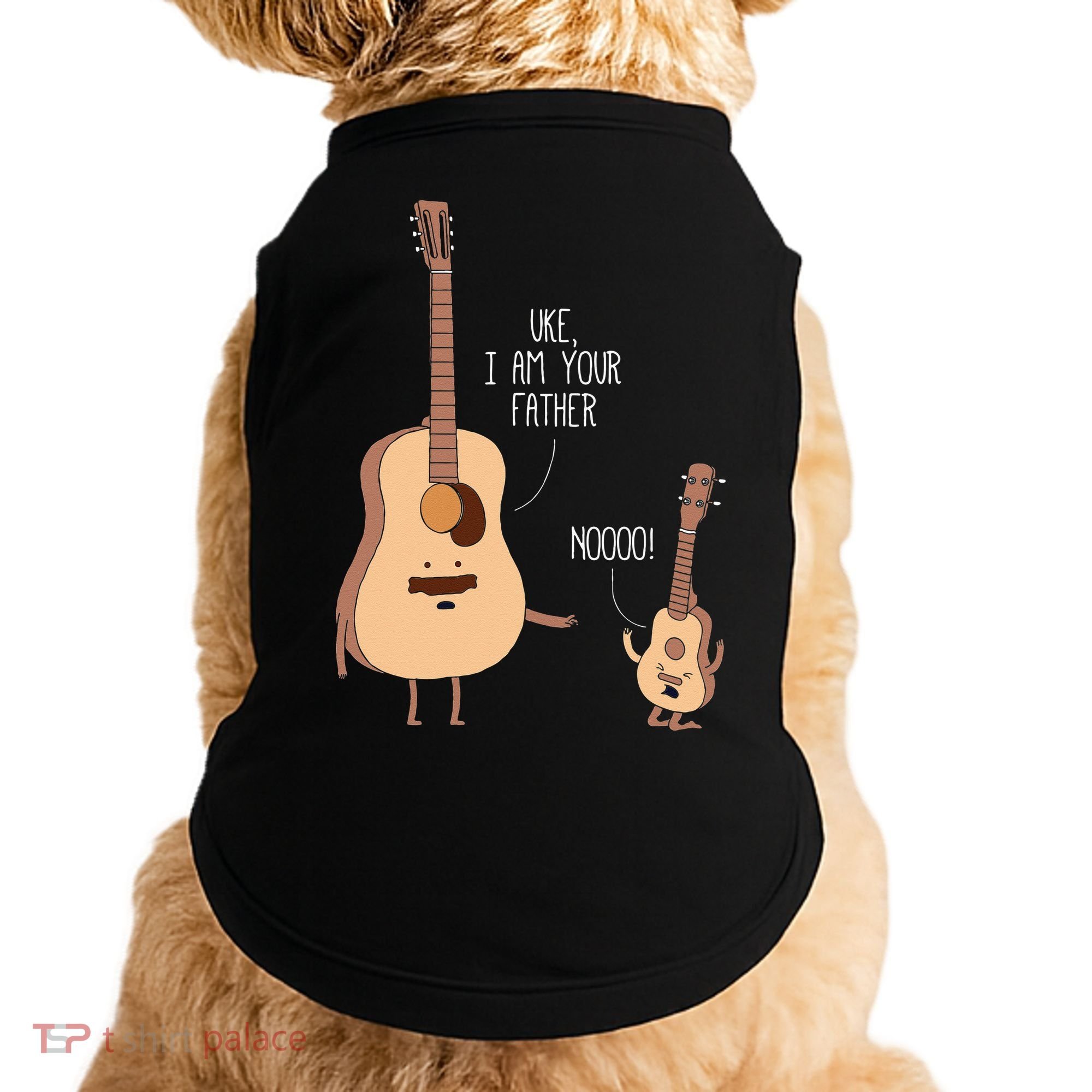 Uke I Am Your Father Ukulele Guitar Music Doggie Tank
