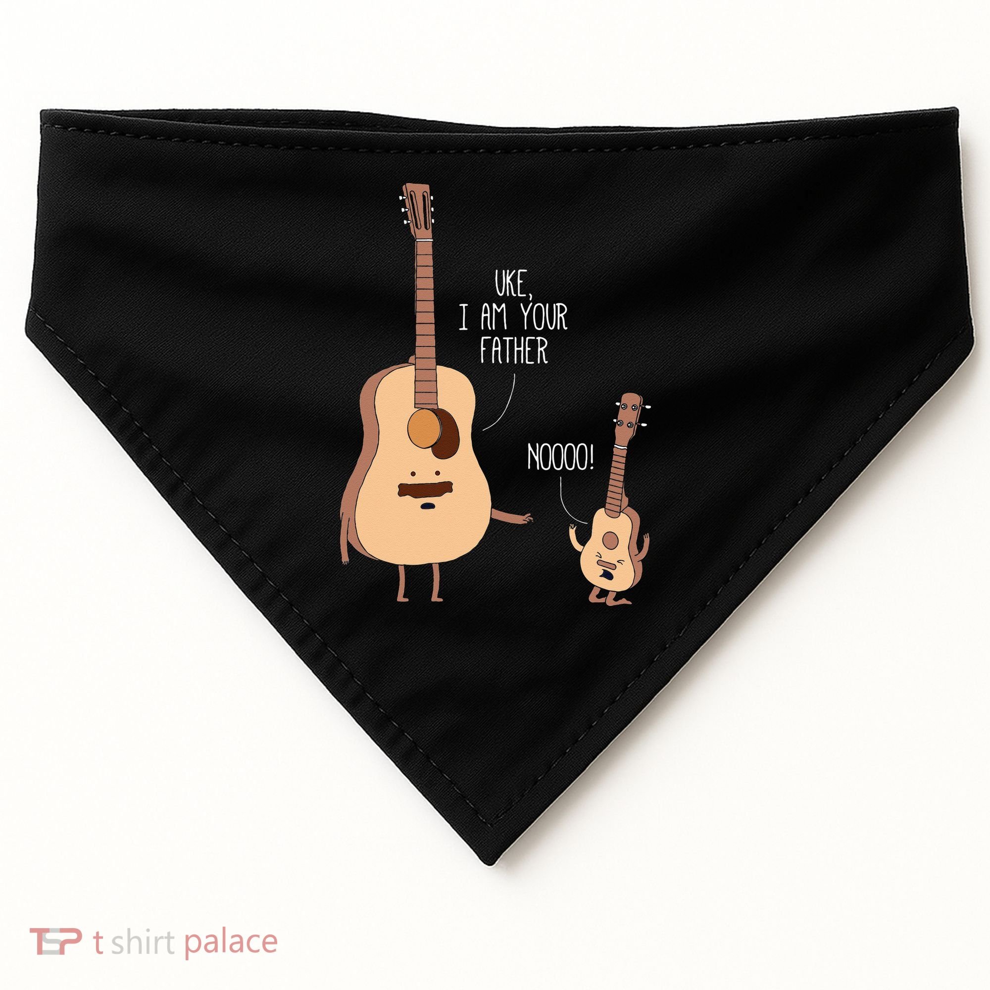 Uke I Am Your Father Ukulele Guitar Music USA-Made Doggie Bandana