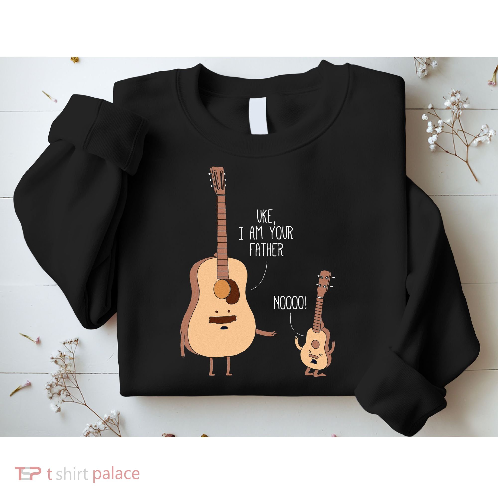 Uke I Am Your Father Ukulele Guitar Music Sweatshirt