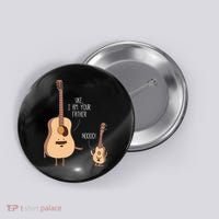 Uke I Am Your Father Ukulele Guitar Music Button thumb 0