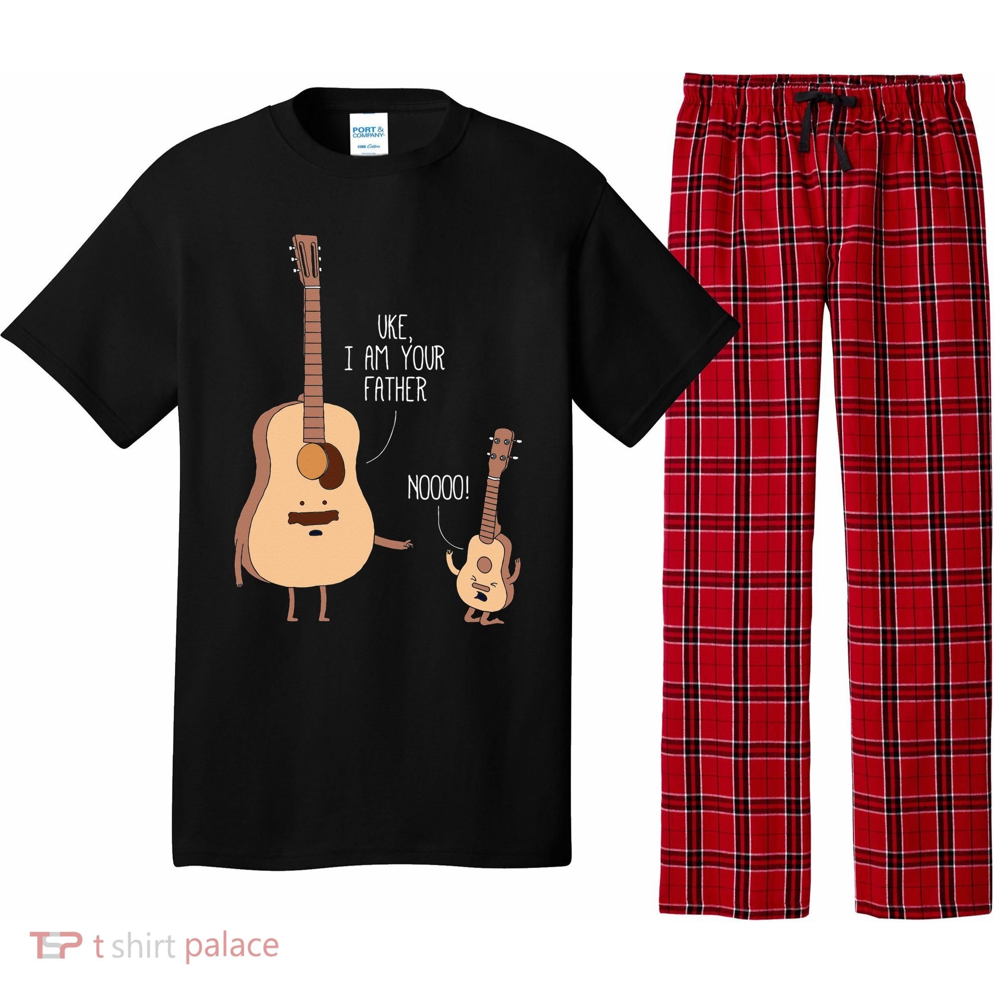Uke I Am Your Father Ukulele Guitar Music Pajama Set