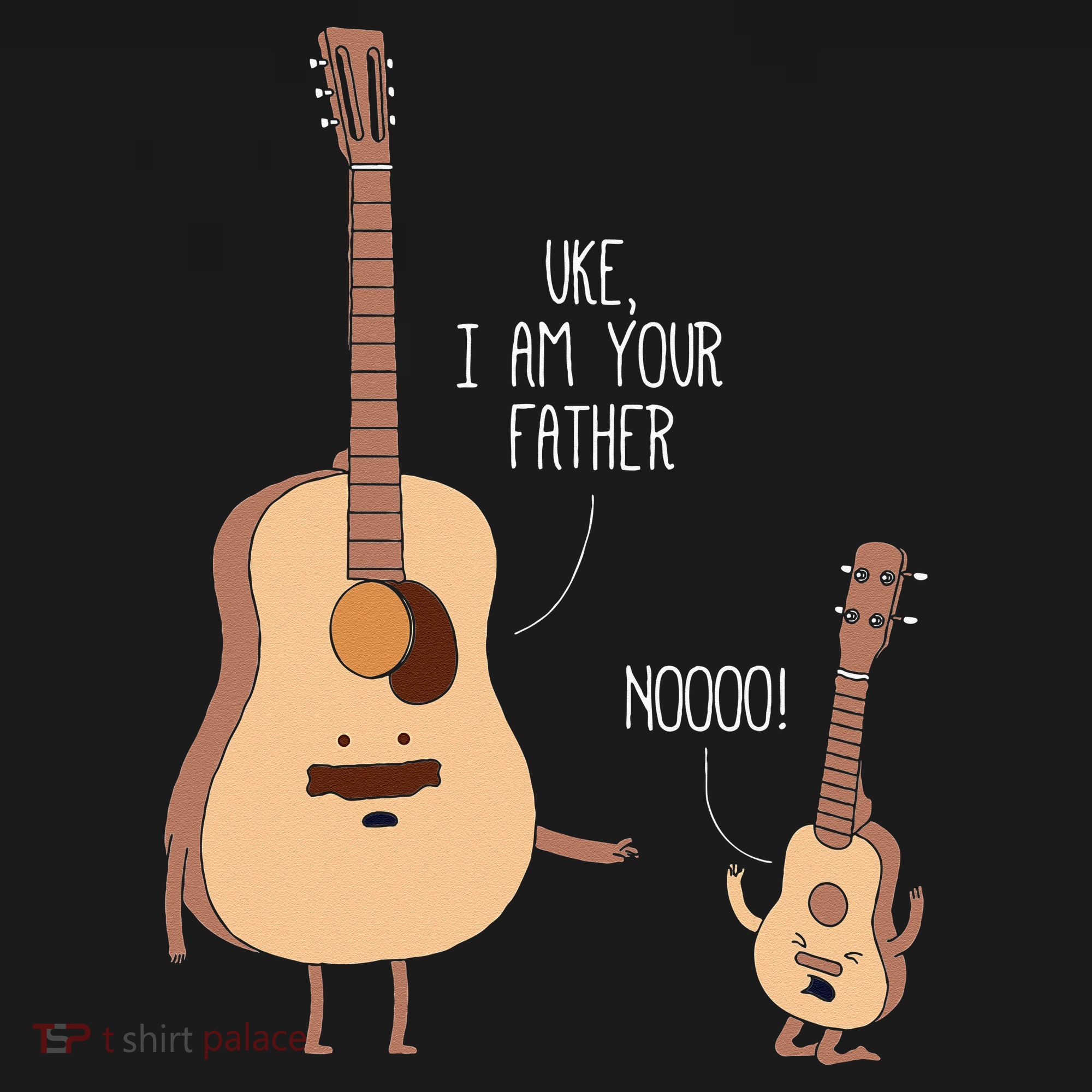 Uke I Am Your Father Ukulele Guitar Music Women's Tank Top