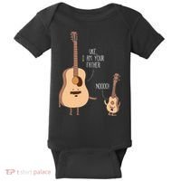 Uke I Am Your Father Ukulele Guitar Music Baby Bodysuit thumb 0