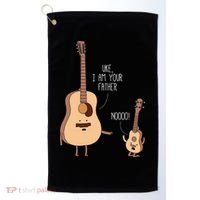 Uke I Am Your Father Ukulele Guitar Music Golf Towel thumb 0