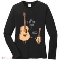 Uke I Am Your Father Ukulele Guitar Music Women's Long Sleeve Shirt thumb 0