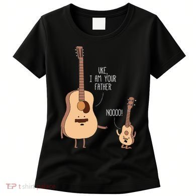 Uke I Am Your Father Ukulele Guitar Music Women's T-Shirt