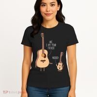 Uke I Am Your Father Ukulele Guitar Music Women's T-Shirt thumb 4
