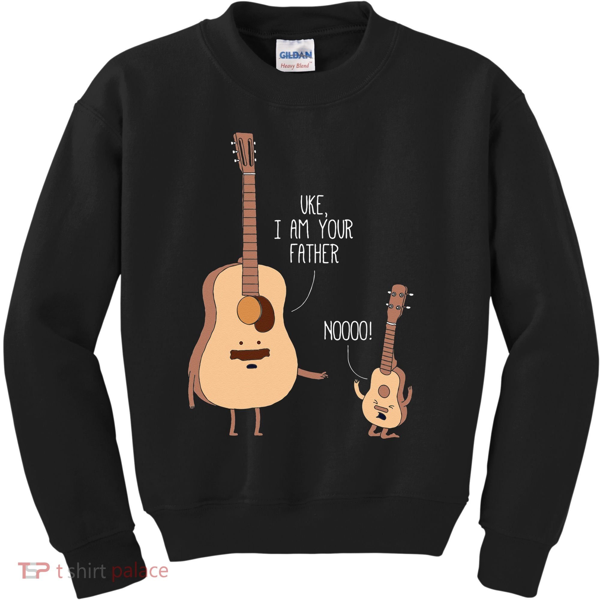 Uke I Am Your Father Ukulele Guitar Music Kids Sweatshirt