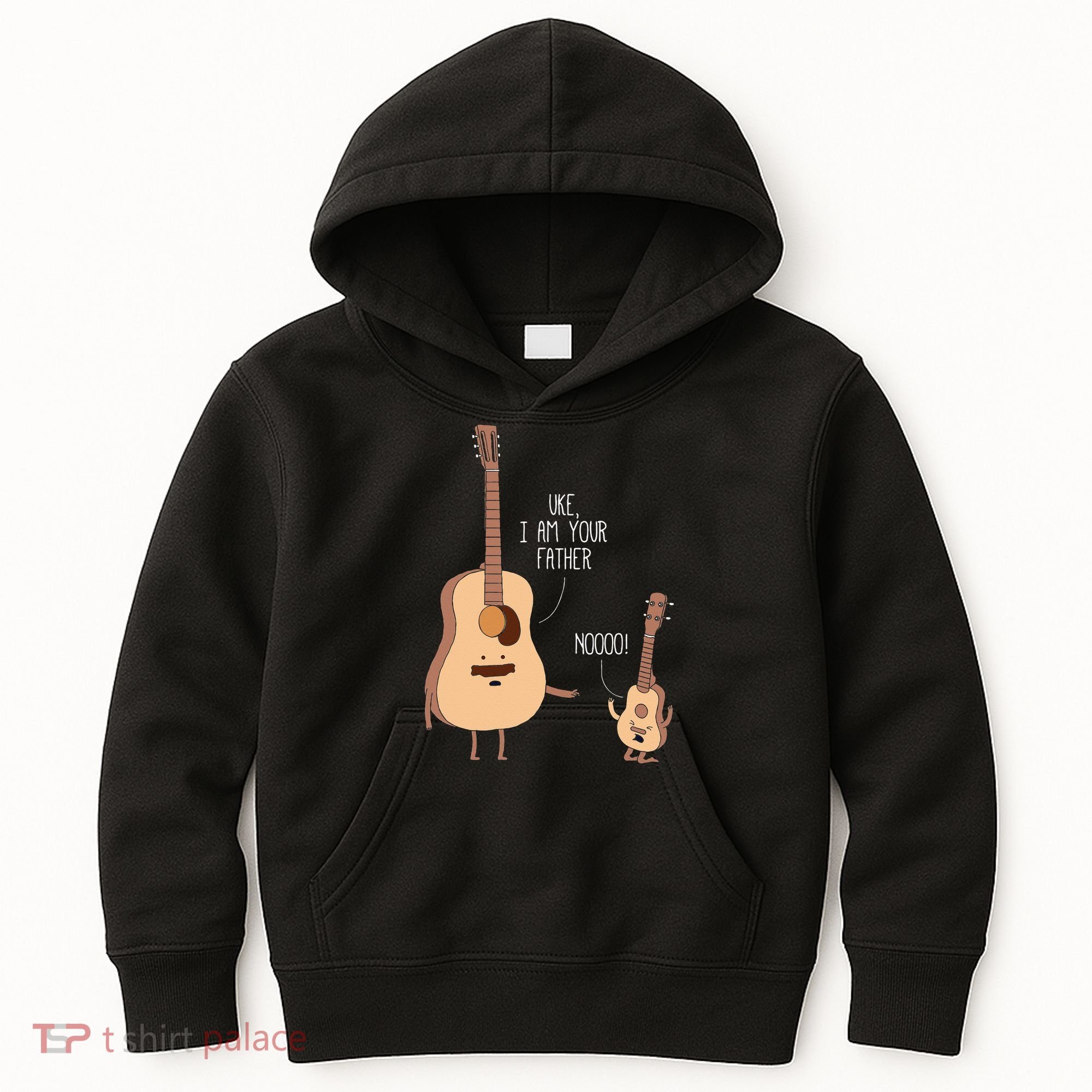 Uke I Am Your Father Ukulele Guitar Music Kids Hoodie