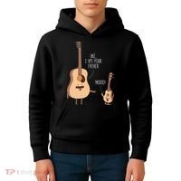 Uke I Am Your Father Ukulele Guitar Music Kids Hoodie thumb 4