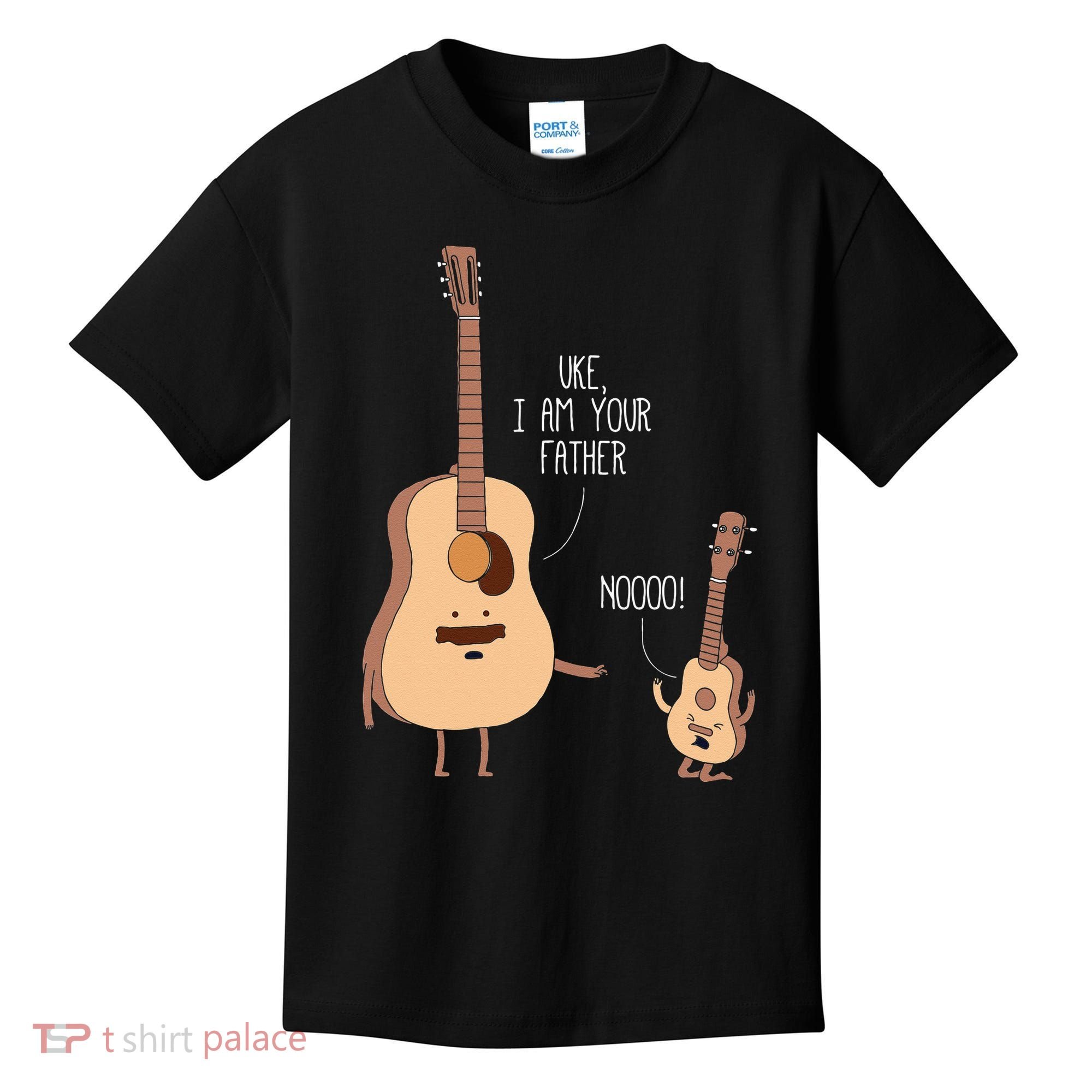 Uke I Am Your Father Ukulele Guitar Music Kids T-Shirt