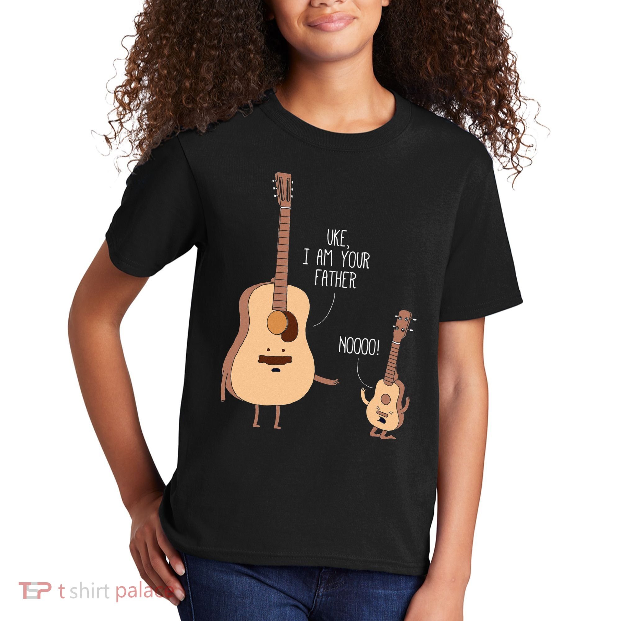 Uke I Am Your Father Ukulele Guitar Music Kids T-Shirt