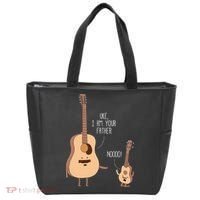 Uke I Am Your Father Ukulele Guitar Music Tote Bag thumb 0