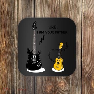 Uke I Am Your Father! Coaster