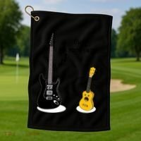 Uke I Am Your Father! Golf Towel thumb 1