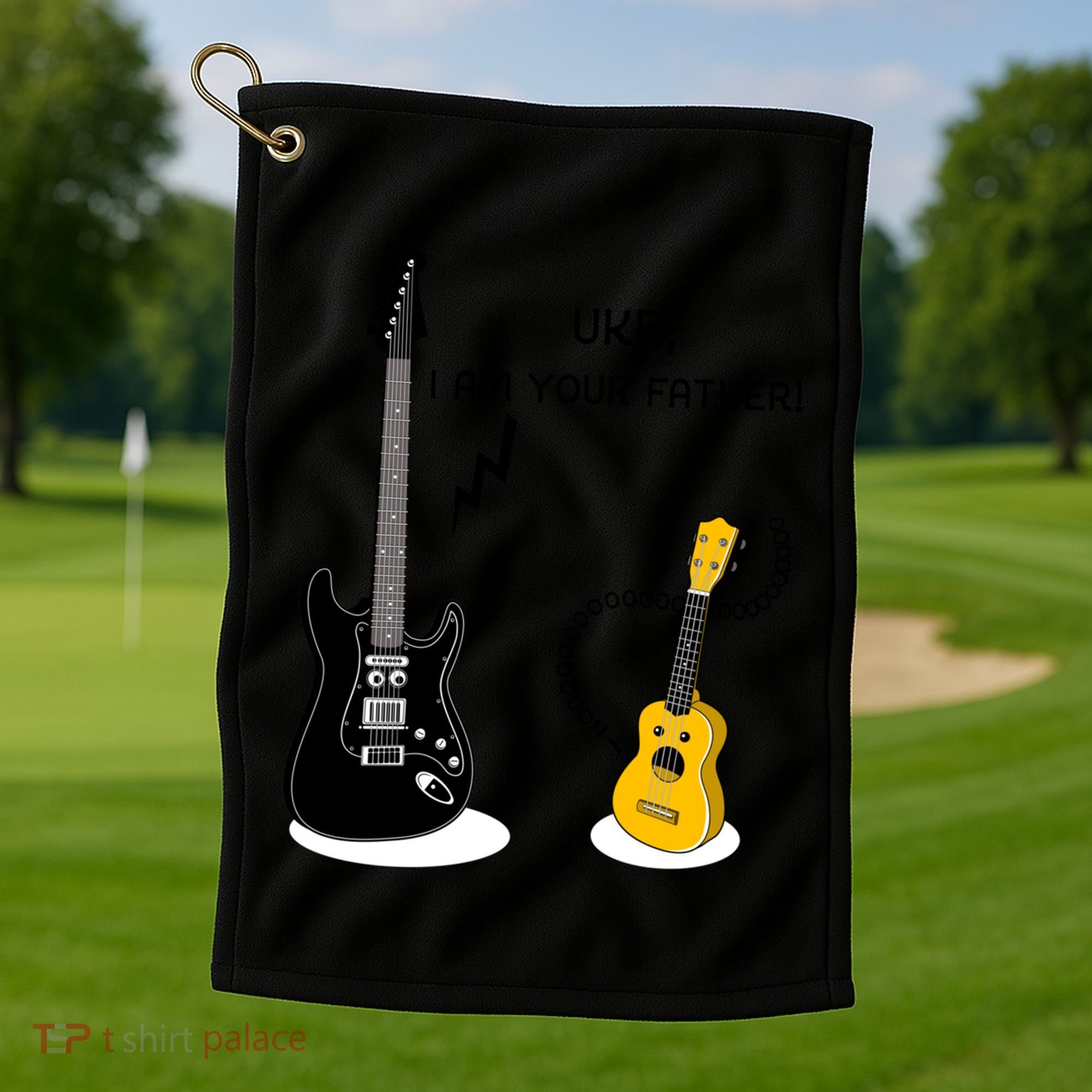 Uke I Am Your Father! Golf Towel