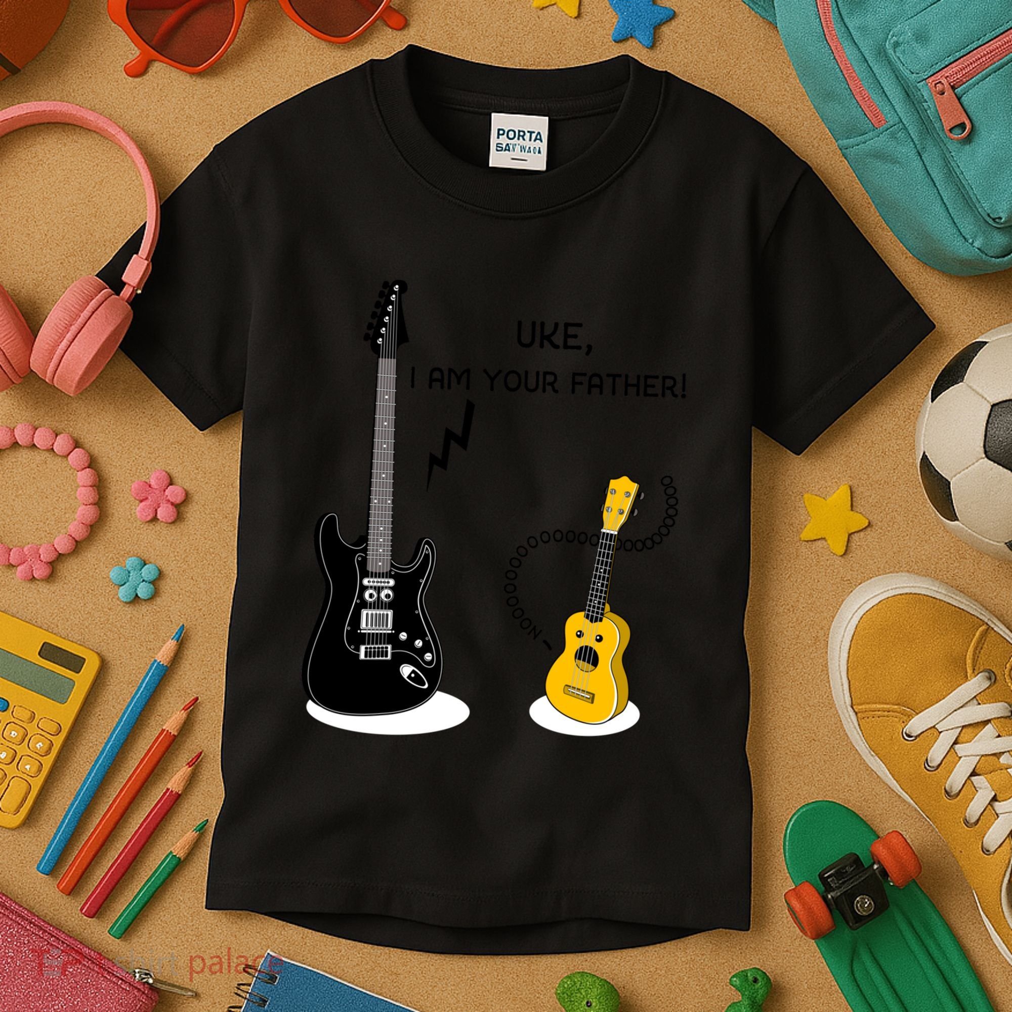 Uke I Am Your Father! Kids T-Shirt