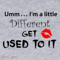 Umm I’M A Little Different Get Used Women's Sweatshirt thumb 2