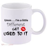 Umm I’M A Little Different Get Used 11oz C Handle Ceramic Mug thumb 0
