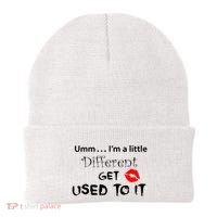Umm I’M A Little Different Get Used Beanie thumb 0