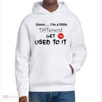 Umm I’M A Little Different Get Used District V.I.T. Heavyweight Hoodie thumb 0