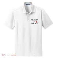 Umm I’M A Little Different Get Used Dry Zone Grid Polo thumb 0