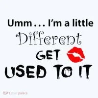 Umm I’M A Little Different Get Used Women's Hoodie thumb 2