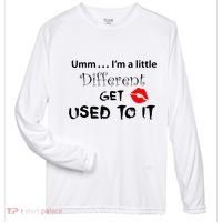 Umm I’M A Little Different Get Used Zone Performance Long-Sleeve T-Shirt thumb 0