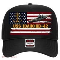 Uss Idaho Bbgift42 Ww2 Battleship Warship Veterans Day Father's Cool Gift Hat thumb 0