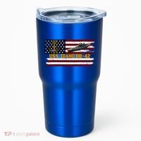 Uss Idaho Bbgift42 Ww2 Battleship Warship Veterans Day Father's Cool Gift Tumbler thumb 0