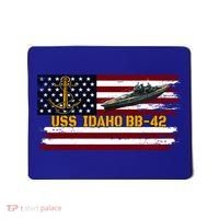 Uss Idaho Bbgift42 Ww2 Battleship Warship Veterans Day Father's Cool Gift Mousepad thumb 0