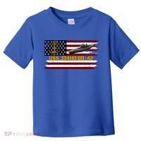 Uss Idaho Bbgift42 Ww2 Battleship Warship Veterans Day Father's Cool Gift Toddler T-Shirt thumb 0