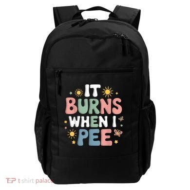 Uti It Burns When I Pee Funny Get Well Soon Gift Backpack