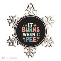 Uti It Burns When I Pee Funny Get Well Soon Gift Ornament thumb 0