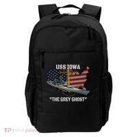 Uss Iowa Battleship Veterans Day Warship Bb61 FatherS Day Cute Gift Backpack thumb 0