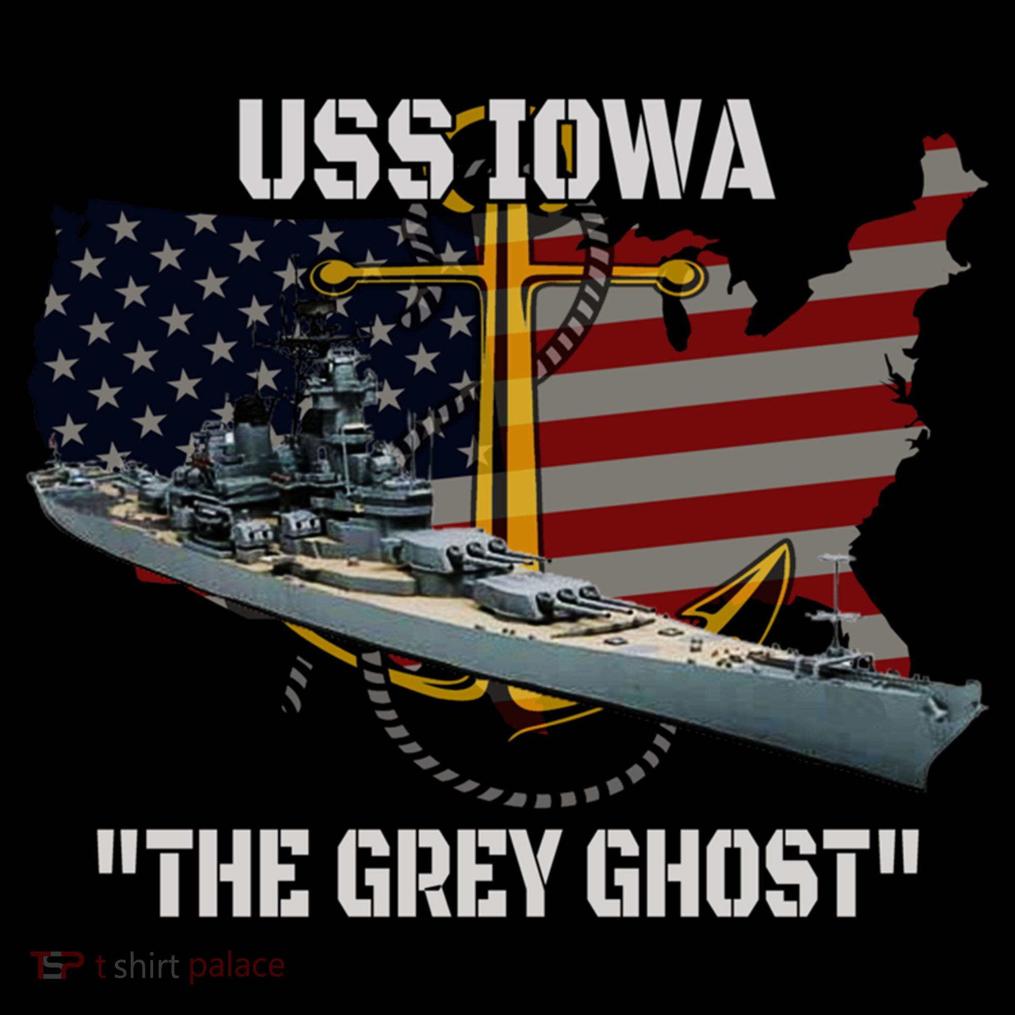 Uss Iowa Battleship Veterans Day Warship Bb61 FatherS Day Cute Gift Coffee Mug