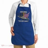 Uss Iowa Battleship Veterans Day Warship Bb61 FatherS Day Cute Gift Apron thumb 2